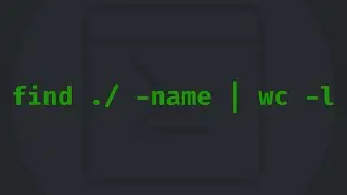 Counting all my JS files | Everyday Linux Terminal #1