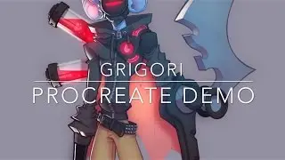 Ep.35| Grigori - Procreate Demo (Character Design Exercise)