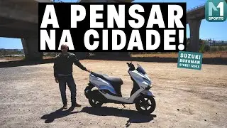 Muito simples mas tecnológica - Suzuki Burgman Street 125 EX
