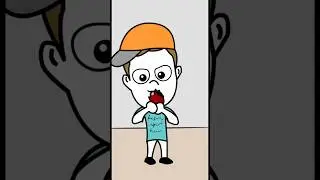 Серега учится целоваться🤫 #малой #анимация #мультик #idontfirst #sonymation