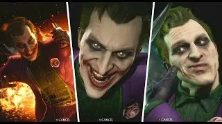 Mortal Kombat 11 - The Joker All Intros / All Victory Poses