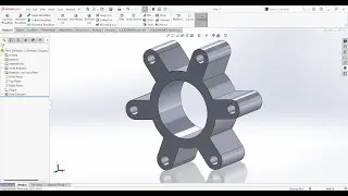 Pattern command Use / Sketch Pattern / Solidworks