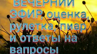 Дневной эфир,пиар каналов,оценка и ответы на вопросы