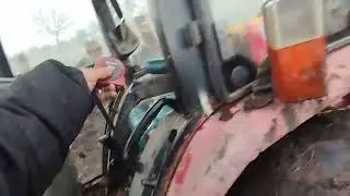 la arat  in condiții  foarte grele  la 27 cm  adâncime  cu tractor 4x4 25 cp