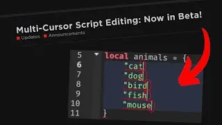 More Cursors in Scripting?? New ROBLOX Studio Feature