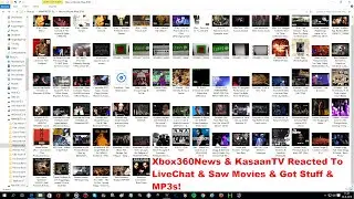 Xbox360News & KasaanTV Reacted To LiveChat & Saw Movies & Got Stuff & MP3s! [HD]