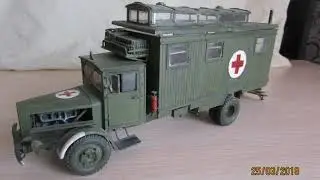Модель санитарного Mercedes