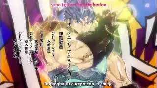 JoJo's Bizarre Adventure The Animation Op 1 sub español