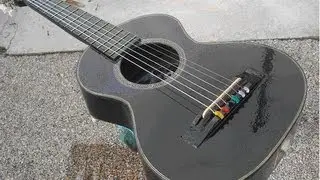 VIOLÃO 100% MADEIRA RECICLADA.wmv