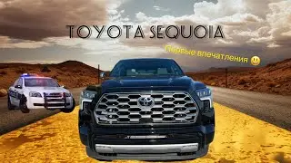 Первые впечатления "toyota sequoia"