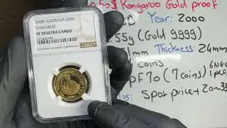 2000 Australian $50 Gold Kangaroo – RARE Coin Spotlight