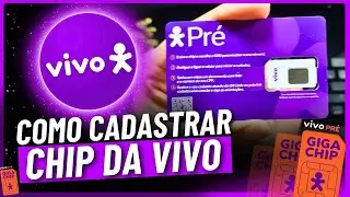 COMO CADASTRAR UM CHIP DA VIVO - ATUALIZADO✅