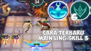 COMBO KERAS 6 GUARDIAN PAKE LING SKILL 3 - MAGIC CHESS MOBILE LEGENDS