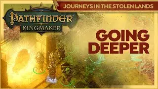 Clashing With Wild Hunt In Tenebrous Depths  // Pathfinder Kingmaker // Journeys In The Stolen Lands