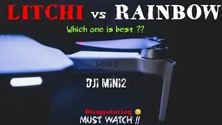 LITCHI vs Rainbow app - DJI 