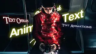 4 Simple Trick Text Animation Overlays With Kinemaster || Kinemaster Editing Tutorial