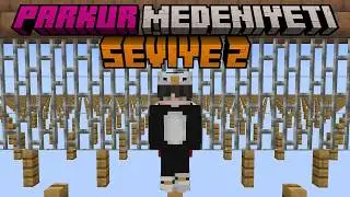 Minecraft ama PARKUR MEDENİYETİNDEN Kaçmaya Çalışıyorum...