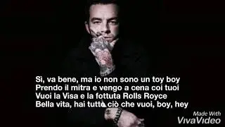 Salmo & Dani Faiv - WOW REMIX (LYRICS VIDEO)