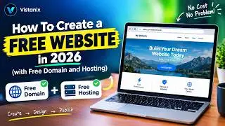 How To Create a Free Website in 2026 with Free Domain and Hosting (Google Gemini + Netlify)