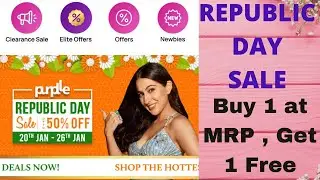 Purplle Republic Day Sale/ Purplle haul video.