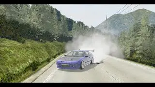 BeamNG.drive Tsuchisaka Touge in 200BX
