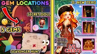 🚨How To COMPLETE the NEW Treasure Hunt QUEST To UNLOCK ALL SCARLET FIERCE'S ITEMS In DTI! | Roblox