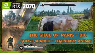 Ghost Auroch - Legendari Animal | Siege of Paris - AC Valhalla | Nightmarish Drengr Difficulty
