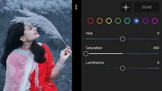 Lightroom Light Blue Tone Photo Editing | Lightroom Mobile Best Photo Editing