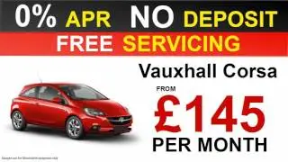 Corsa and Viva - NO deposit 0% APR FREE servicing