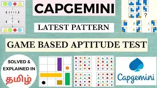 CAPGEMINI - LATEST PATTERN | GAME BASED APTITUDE QUESTION SOLVED & EXPLAINED | OFF CAMPUS DRIVE 2021