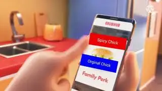 Grub hub but it’s spicy (not mine)