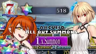 FGO 7th Anniversary Rolls | Spending all my SQ for Arcueid