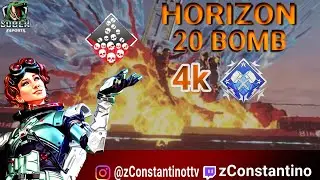 22 KILL 4379 DANO DE HORIZON SEASON 8 APEX LEGENDS