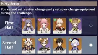 [Genshin Impact] New 3.4 Spiral Abyss Floor 10-Keqing and Itto Carry