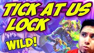 Tickatus Warlock Defeats Big Priest | Hearthstone | Darkmoon Faire | Wild