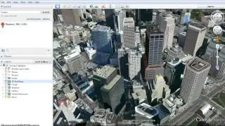 Google Earth 4 3D Buildings