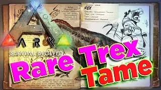 Ark: Survival Evolved Rare Albino Trex Vs Bronto Ark: Survival Evolved How Tame Trex Raptor Mammoth
