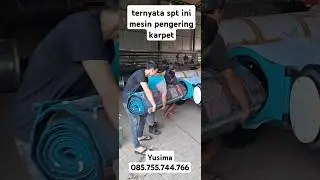 auto cepat proses cuci karpetnya #spinnerkarpet