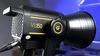 GODOX VL150 COB LED with LAOFAS Beauty Dish Reflector