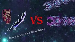 Updated Mirror Blade VS Devourer Of Gods - Terraria Infernum