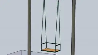 do-it-yourself metal swing drawings