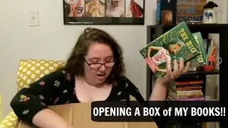 Opening a box of MY BOOKS! || Maggie Ann Martin