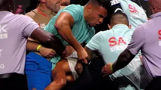 HSTIKKYTOKKY BRAWLS! | AARONS VS SIMPSON WEIGH IN | MISFITS BOXING