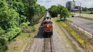 Northbound CN Grain Train: 5-16-21