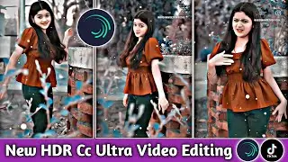 New Ultra HDR Cc Effect In AlightMotion | AlightMotion Video Editing | HDR Cc Ultra Video Editing