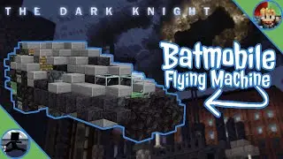 Minecraft: I Built a Batmobile Flying Machine for 1.16+