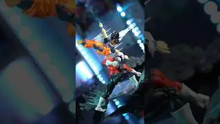 showcasing the tigery ultra instinct Toyotarou headsculpt #actionfigures #dragonball #goku #vegeta