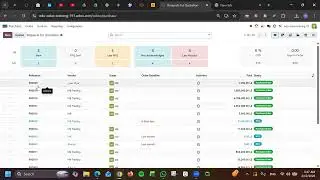 How to set purchase warnings message in odoo 19