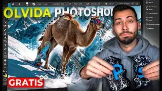 Better than Photoshop! Create and Edit Images by AI for FREE and UNLIMITED 🎨 EASY Tutorial Photopea