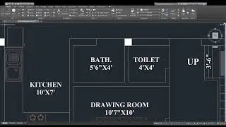 Review for autocad 2D plan ! Autocad 3BHK house plan !How to make autocad 2D paln ! Explore Autocad